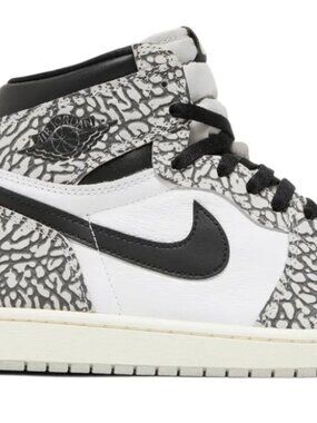 Nike Air Jordan 1 Retro High OG 'White Cement' DZ5485-052 Size US 17